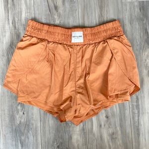 Aerie Offline: The Hugger Champs Color: Cantaloupe  shorts size XL